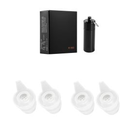 Concert Ear Plugs, 2 Pairs Reusable High Fidelity Musician Ear Plugs, SNR 27 dB High Noise Reduction Earplugs, Flexible Silicone Soft Music Ear Plugs