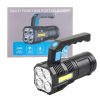 4-Modes Torch 990000LM Handheld LED Flashlight USB Rechargeable Waterproof