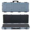 Hard Rifle Case, Lockable Rifle Case with Pre-cut Foams, 42 in Movable Gun Storage with Wheels, IP67 Waterproof & Dustproof Pistol Storage for Rifle