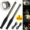 COB LED KFZ Arbeitsleuchte Akku Handlampe Magnet Werkstattlampe Stablampe USB