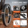 Deer Cart, 300 LBS Capacity Folding Game Cart, Deer Cart Game Hauler with Big Rubber Wheels & Ergonomic Handle, Heavy-Duty Game Cart Accessories