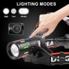 USB Rechargeable LED Headlamp for Camping Hiking(only For USPS Shipping)