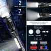1/2 x Super Hell Taschenlampe Fackel - LED Taktisches Fackel - Zoom - Wasserfest
