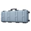 Hard Rifle Case, Lockable Rifle Case with Pre-cut Foams, 40 in Gun Storage with Wheels