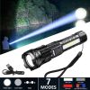 1/2 x Super Hell Taschenlampe Fackel - LED Taktisches Fackel - Zoom - Wasserfest